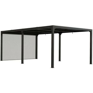Habrita Pergola Bioclimatique en Aluminium 360x598 - Protection UV - Publicité Habrita Pergola Bioclimatique en Aluminium 360x598 - Protection UV - Publicité