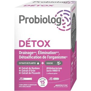 Mayoly Spindler Probiolog Détox - 15 Stick et 15 Gélules - Soutien Digestif - Publicité Mayoly Spindler Probiolog Détox - 15 Stick et 15 Gélules - Soutien Digestif - Publicité