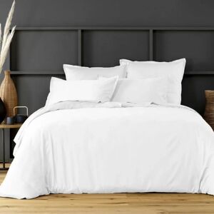 Housse De Rêve Blanc - Satin de Coton 240x260 - Housse de couette - Publicité Housse De Rêve Blanc - Satin de Coton 240x260 - Housse de couette - Publicité