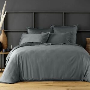 Baton Rouge - Housse De Couette 220x240 Gris Foncé Satin Coton - Publicité Baton Rouge - Housse De Couette 220x240 Gris Foncé Satin Coton - Publicité