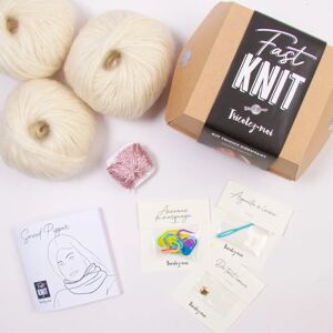 Tricotez-moi - Pipper - rosé naturel - sans aiguilles - kit tricot - Publicité Tricotez-moi - Pipper - rosé naturel - sans aiguilles - kit tricot - Publicité