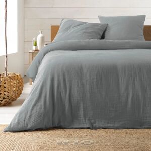Linge de lit en gaze de coton Angelina - Taille double - Publicité Linge de lit en gaze de coton Angelina - Taille double - Publicité