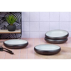 GOURMET - Onyx Björn - 21,5cm - lot de 4 assiettes - Plat - Publicité GOURMET - Onyx Björn - 21,5cm - lot de 4 assiettes - Plat - Publicité
