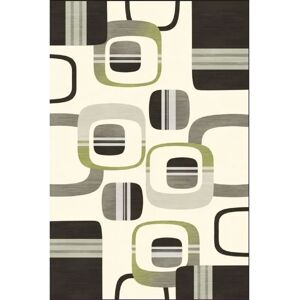 Gulli Groene 80x150cm Lichtgewicht Polyester Vloerkleed Gulli Groene 80x150cm Lichtgewicht Polyester Vloerkleed