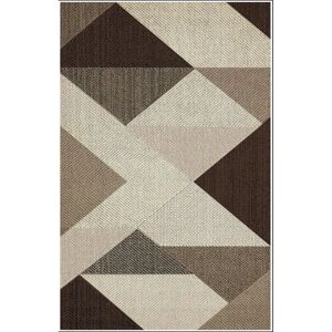 Mani Textile MIRAN Binnenmat - Geometrisch Patroon 160x230cm - Bruin Mani Textile MIRAN Binnenmat - Geometrisch Patroon 160x230cm - Bruin