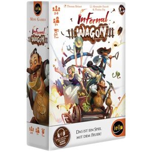 IELLO Infernal Wagon - Multiplayer Board Game for Kids 6-8 IELLO Infernal Wagon - Multiplayer Board Game for Kids 6-8