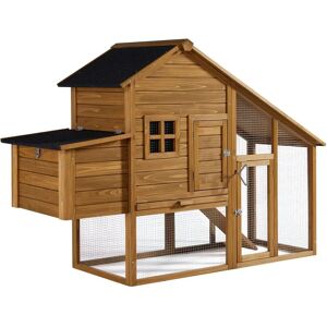 Habitat Et Jardin - Holz-Hühnchenstall 'Princesse' mit Nistkasten - Braun Habitat Et Jardin - Holz-Hühnchenstall 'Princesse' mit Nistkasten - Braun