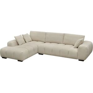 HABITAT ET JARDIN Sofa narożna Monceau - 3-osobowa - Beżowa HABITAT ET JARDIN Sofa narożna Monceau - 3-osobowa - Beżowa