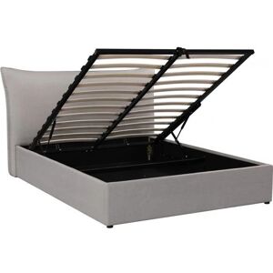 Habitat et Jardin Megeve Doppelbett - Stauraum, Grau, 160x200cm Habitat et Jardin Megeve Doppelbett - Stauraum, Grau, 160x200cm