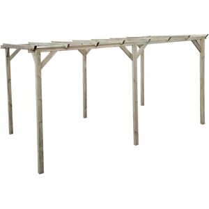 Habitat Et Jardin Holzcarport 3x5m - Carport Habitat Et Jardin Holzcarport 3x5m - Carport