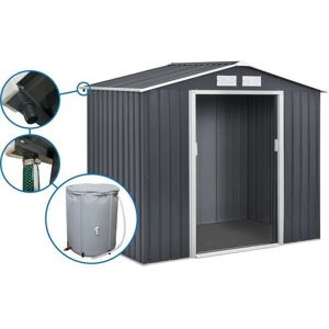 Habitat Et Jardin Vegas Ogródowy schowek - 2,7m², Metal, Zbiornik na wodę Habitat Et Jardin Vegas Ogródowy schowek - 2,7m², Metal, Zbiornik na wodę