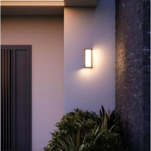 SILAMP - Applique LED murale 24W - Noir - 3000-6000K - Extérieur - Publicité SILAMP - Applique LED murale 24W - Noir - 3000-6000K - Extérieur - Publicité
