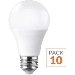 SILAMP - Ampoule E27 LED 8.5W A60 - 2300-3500K - E27 - Pack de 10 - Publicité SILAMP - Ampoule E27 LED 8.5W A60 - 2300-3500K - E27 - Pack de 10 - Publicité