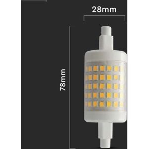 SILAMP - R7S 78mm 7W - 360° - 6000K - LED bulb - Publicité SILAMP - R7S 78mm 7W - 360° - 6000K - LED bulb - Publicité