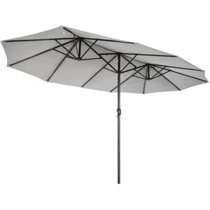 Parasol double KZ GARDEN - Protection UV, 4,50x2,65m - Publicité Parasol double KZ GARDEN - Protection UV, 4,50x2,65m - Publicité