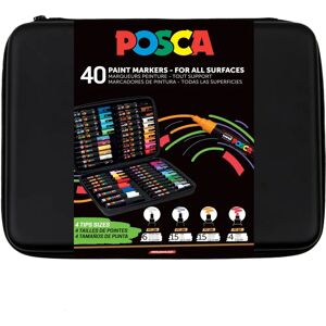 Set de Marcadores Posca - Estuche Neopreno Premium - 40 piezas Set de Marcadores Posca - Estuche Neopreno Premium - 40 piezas