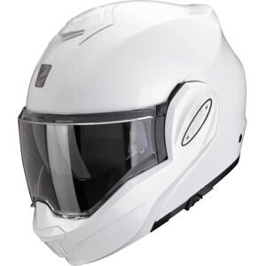 Casque Modular Moto Scorpion Exo-Tech Evo Pro - Blanc Casque Modular Moto Scorpion Exo-Tech Evo Pro - Blanc