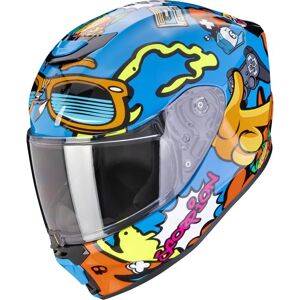 Scorpion Exo-JNR Air Fun Blue-Orange S - Motorcycle Helmet Scorpion Exo-JNR Air Fun Blue-Orange S - Motorcycle Helmet