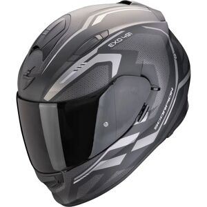 Scorpion Exo-491 Kripta Matte Black / Silver XL - Motorcycle Helmet Scorpion Exo-491 Kripta Matte Black / Silver XL - Motorcycle Helmet