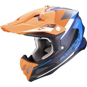 Casque de Motocross Scorpion VX-22 Air Beta Bleu Orange - Taille L - Publicité Casque de Motocross Scorpion VX-22 Air Beta Bleu Orange - Taille L - Publicité
