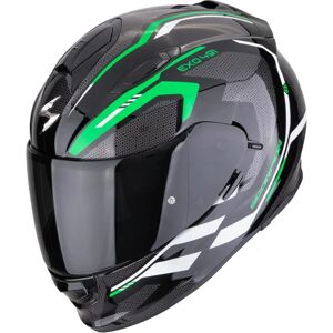 Casco Moto Integrale Scorpion EXO-491 KRIPTA - Nero-Verde-Bianco - M Casco Moto Integrale Scorpion EXO-491 KRIPTA - Nero-Verde-Bianco - M