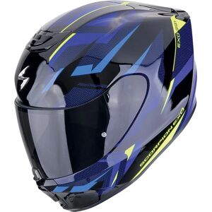 Casco de moto Scorpion EXO-391 negro y azul - ECE R22.06 Casco de moto Scorpion EXO-391 negro y azul - ECE R22.06