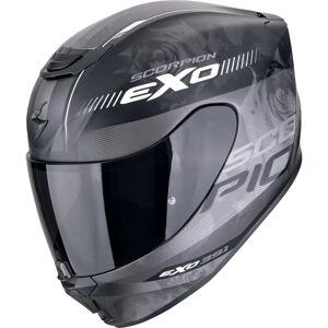 Casque Moto Scorpion EXO-391 AVA - Noir mat / Argent - Sécurité & Confort Casque Moto Scorpion EXO-391 AVA - Noir mat / Argent - Sécurité & Confort