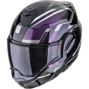 Casco modular Scorpion EXO-TECH EVO Furio negro/camaleón - Casco de moto Casco modular Scorpion EXO-TECH EVO Furio negro/camaleón - Casco de moto