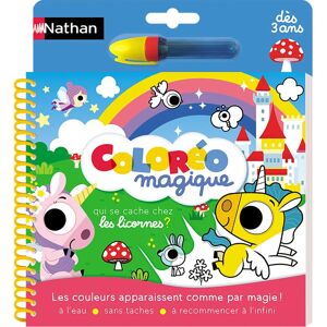 Nathan Jouet d'art et d'artisanat - Pages à colorier et livre - Licorne magique Nathan Jouet d'art et d'artisanat - Pages à colorier et livre - Licorne magique