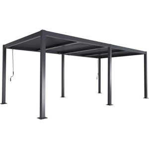 Sweeek Palace 3x6m Bioclimatic Pergola - Aluminum Steel Adjustable Louvers Sweeek Palace 3x6m Bioclimatic Pergola - Aluminum Steel Adjustable Louvers