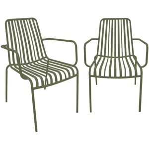 Sweeek Stackable Steel Garden Chair - Modern, Space-saving - Garden Furniture Sweeek Stackable Steel Garden Chair - Modern, Space-saving - Garden Furniture