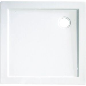 DEGEO Ondee - 90x90cm - Antideslizante - Acrílico - Blanco - Plato de ducha extraplano DEGEO Ondee - 90x90cm - Antideslizante - Acrílico - Blanco - Plato de ducha extraplano