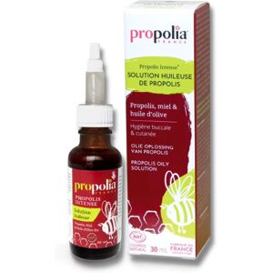 Propolia Solution Huileuse de Propolis Bio 30ml - Crème et Lotion Corporelle - Publicité Propolia Solution Huileuse de Propolis Bio 30ml - Crème et Lotion Corporelle - Publicité