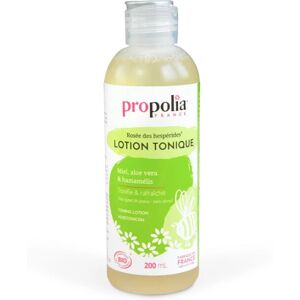 Propolia Tonique Visage Bio - Eau florale et miel bio - Publicité Propolia Tonique Visage Bio - Eau florale et miel bio - Publicité