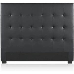 Tête de lit IntenseDeco 140cm Noir - Tête de lit - Publicité Tête de lit IntenseDeco 140cm Noir - Tête de lit - Publicité