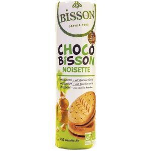 Biscuits fourrés au cacao et noisettes - Bisson - Publicité Biscuits fourrés au cacao et noisettes - Bisson - Publicité