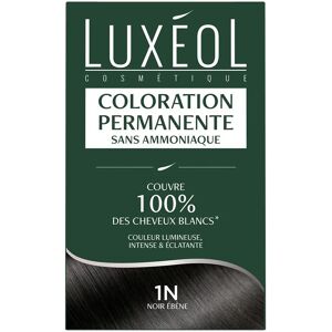 Luxeol Luxéol Coloration Permanente Noire - 60ml - Publicité Luxeol Luxéol Coloration Permanente Noire - 60ml - Publicité