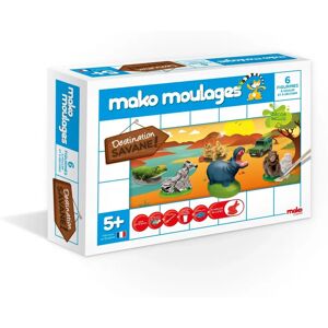 TF1 Games Mako Coffret Créatif - 6 Moules Destination Savane - Publicité TF1 Games Mako Coffret Créatif - 6 Moules Destination Savane - Publicité
