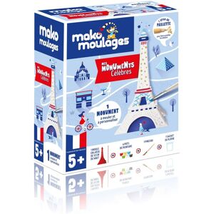 Kit de moulage en plâtre de la Tour Eiffel Mako Creations - Activité ludique - Publicité Kit de moulage en plâtre de la Tour Eiffel Mako Creations - Activité ludique - Publicité