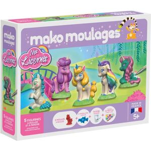 Coffret Créatif Licornes Mako Moulages - Faites 5 Licornes avec Peintures - Publicité Coffret Créatif Licornes Mako Moulages - Faites 5 Licornes avec Peintures - Publicité