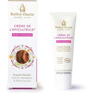 Crème de l'Apicultrice Peau Sensible Bio de Ballot-Flurin 30 ml - Flacon-Pompe Airless - Publicité Crème de l'Apicultrice Peau Sensible Bio de Ballot-Flurin 30 ml - Flacon-Pompe Airless - Publicité