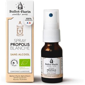Spray de Propolis Bio Ballot-Flurin 15ml - Soutient les Défenses Naturelles - Publicité Spray de Propolis Bio Ballot-Flurin 15ml - Soutient les Défenses Naturelles - Publicité