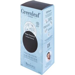Teinture Capillaire Bio GREENLEAF - Châtain Foncé - 100g - Publicité Teinture Capillaire Bio GREENLEAF - Châtain Foncé - 100g - Publicité
