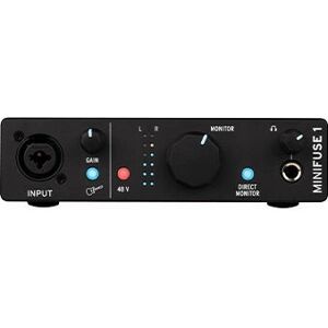 Arturia MiniFuse 1 Schwarz - Audio-Interface Arturia MiniFuse 1 Schwarz - Audio-Interface