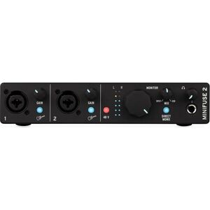 Arturia MiniFuse 2 - Interfaz de Audio USB Compacta Negra Arturia MiniFuse 2 - Interfaz de Audio USB Compacta Negra