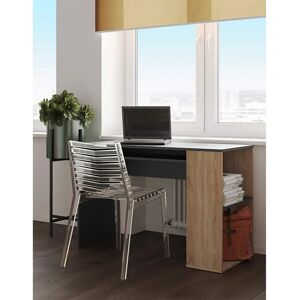 TEMAHOME Yale - Modernt skrivbord med 3 fack, Svart TEMAHOME Yale - Modernt skrivbord med 3 fack, Svart