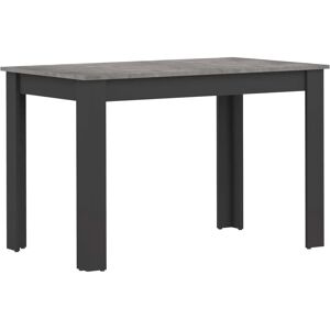 Temahome Nice Zwarte Rechthoekige Eettafel - Voor 6 Personen Temahome Nice Zwarte Rechthoekige Eettafel - Voor 6 Personen