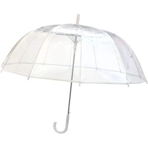 PERAGASHOP Paraguas Largo Transparente Unisex - 102cm PERAGASHOP Paraguas Largo Transparente Unisex - 102cm