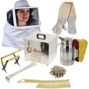 Apiculture.net - PackOutillageApiculteur - Chapeau voile - Gants cuir - Kit apiculture - Publicité Apiculture.net - PackOutillageApiculteur - Chapeau voile - Gants cuir - Kit apiculture - Publicité