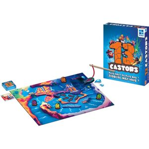 MEGABLEU 13 Castors - Jeu de société - Amusement en famille MEGABLEU 13 Castors - Jeu de société - Amusement en famille